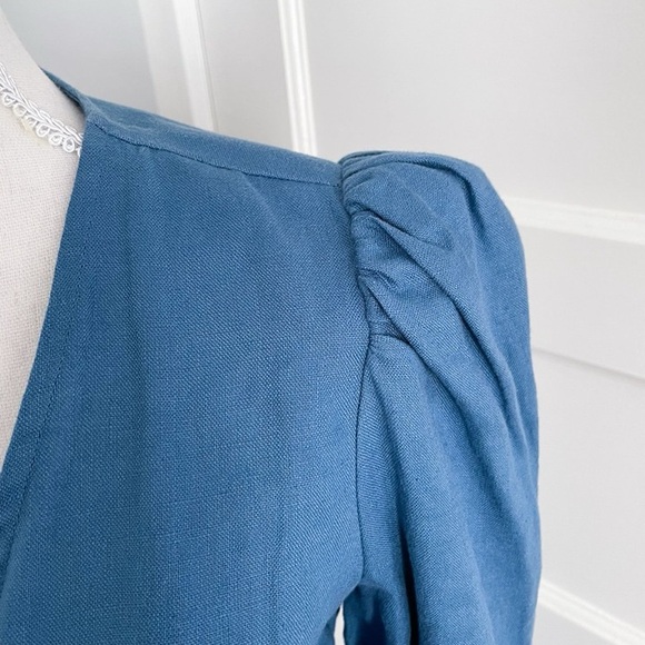 REFORMATION- Carmelo Wrap Mini Dress (NWT) - Picture 13 of 15